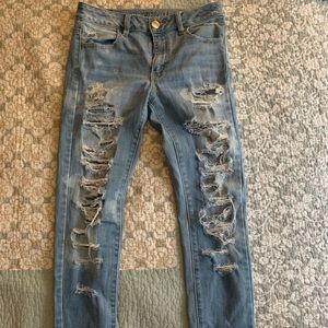 American Eagle High Rise Super Stretch Jegging